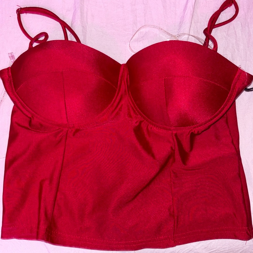 Sexy Red Crop Top